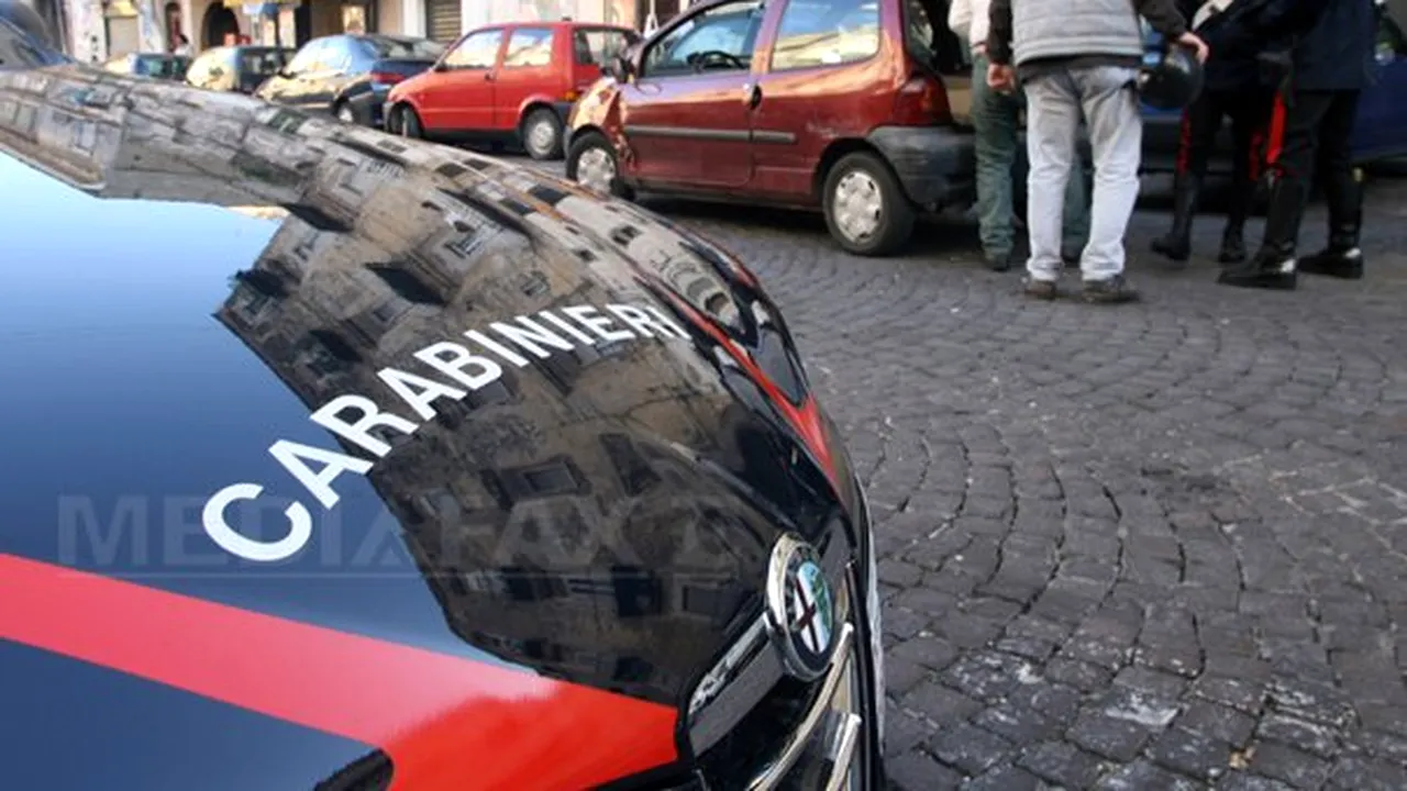 Jaful armat produs miercuri în oraşul italian Napoli, comis de doi carabinieri