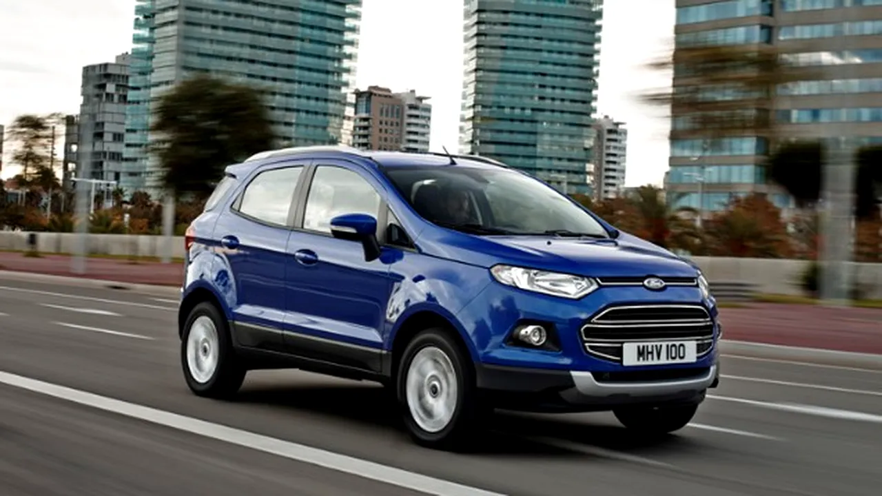 Ford face modificări în fabrica din Craiova, pentru lansarea producţiei noului model EcoSport
