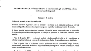 Un deputat propune o corecție în legea pensiilor. Despre ce este vorba?