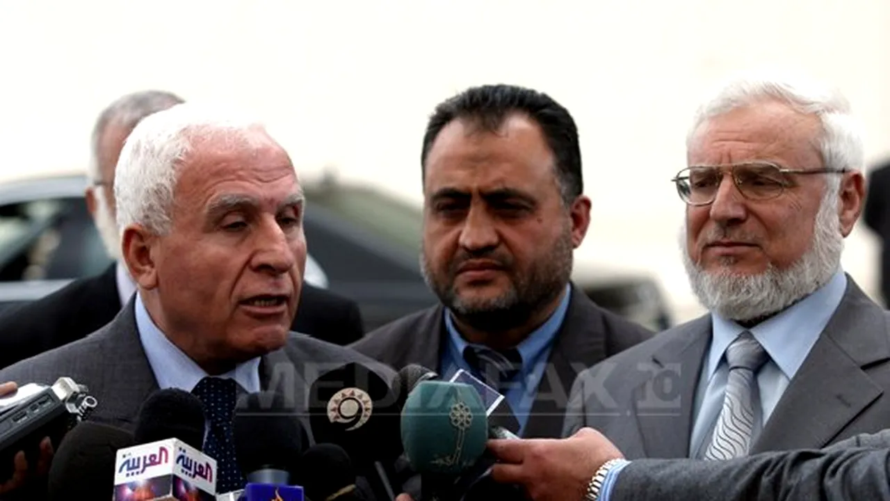 Acord între Hamas şi Fatah privind un Guvern de tranziţie
