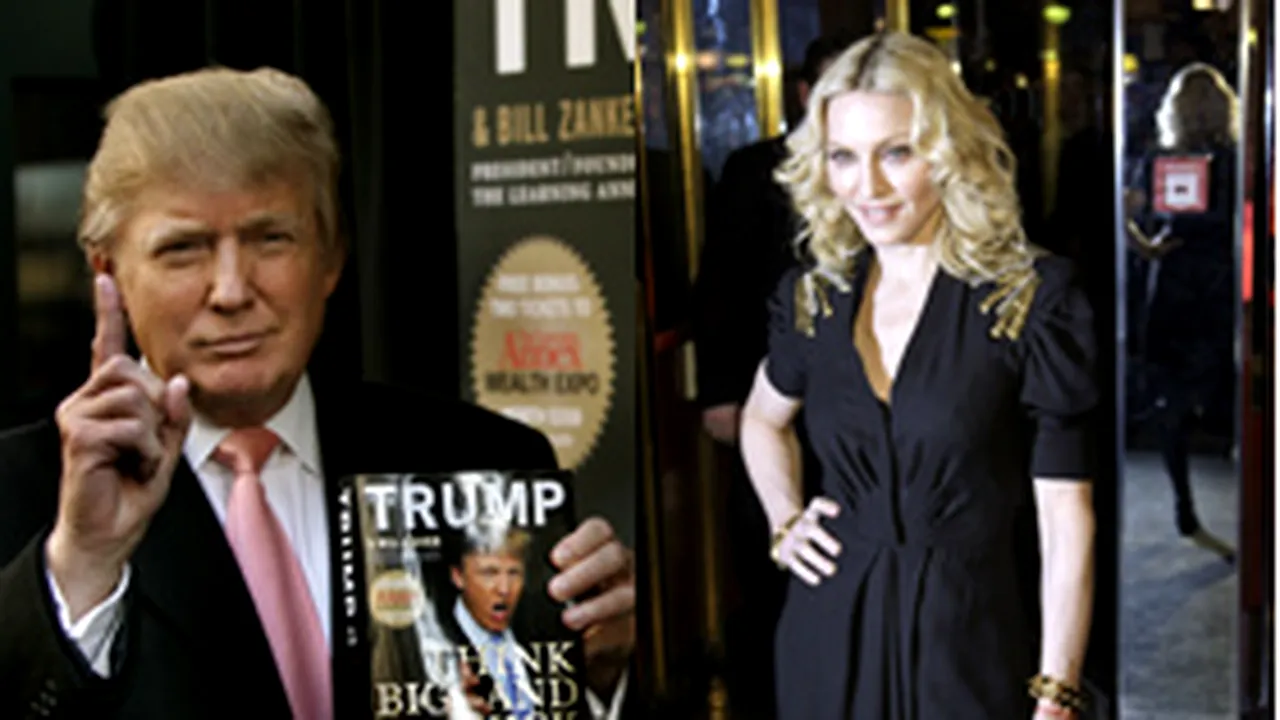 Donald Trump şi Madonna, în topul celor mai buni şefi