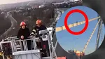Un protestatar s-a urcat pe podul din Agigea. Acesta a fost convins să coboare în urma negocierilor