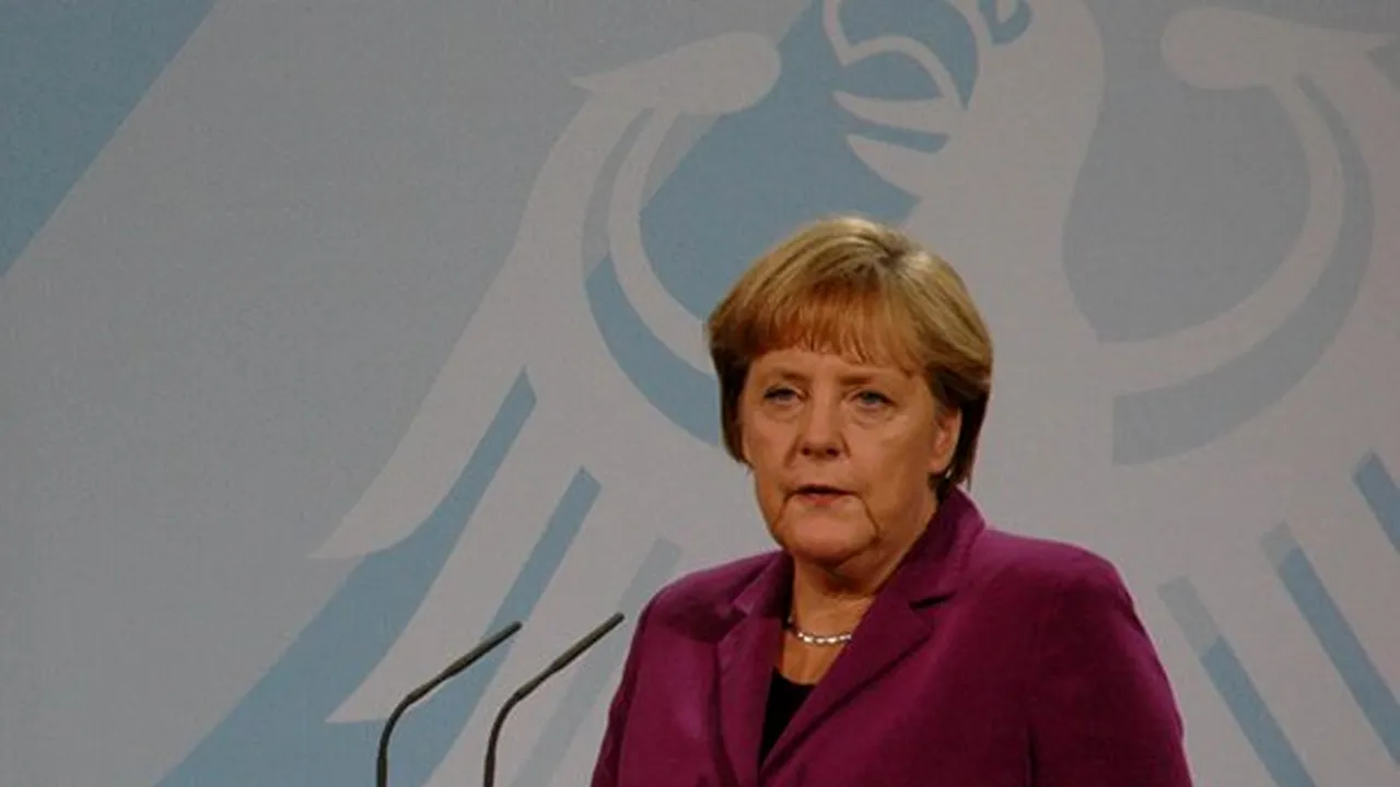 Angela Merkel salută 
