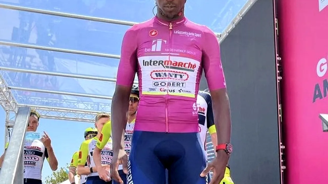 Biniam Girmay devine primul african de culoare care câştigă o etapă de Mare Tur la Giro d'Italia
