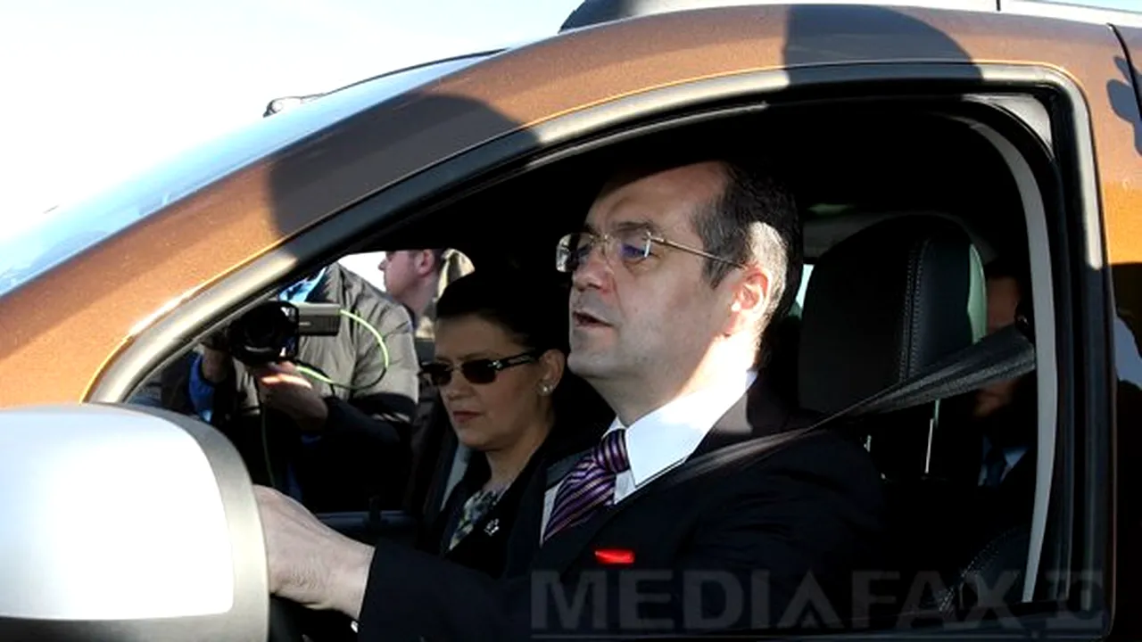 Boc şi Boagiu au inaugurat 21 de km de autostradă din tronsonul Medgidia-Constanţa