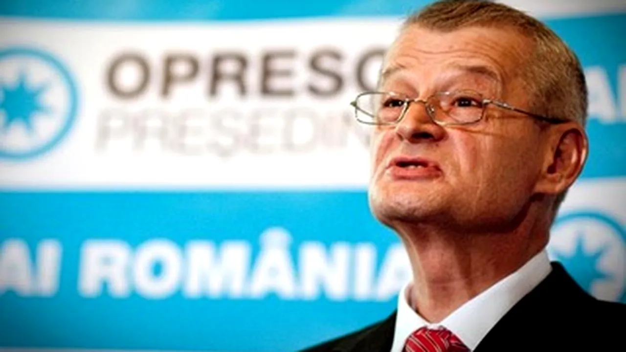 Romanian Presidential Candidate Oprescu Vows To Keep Fighting