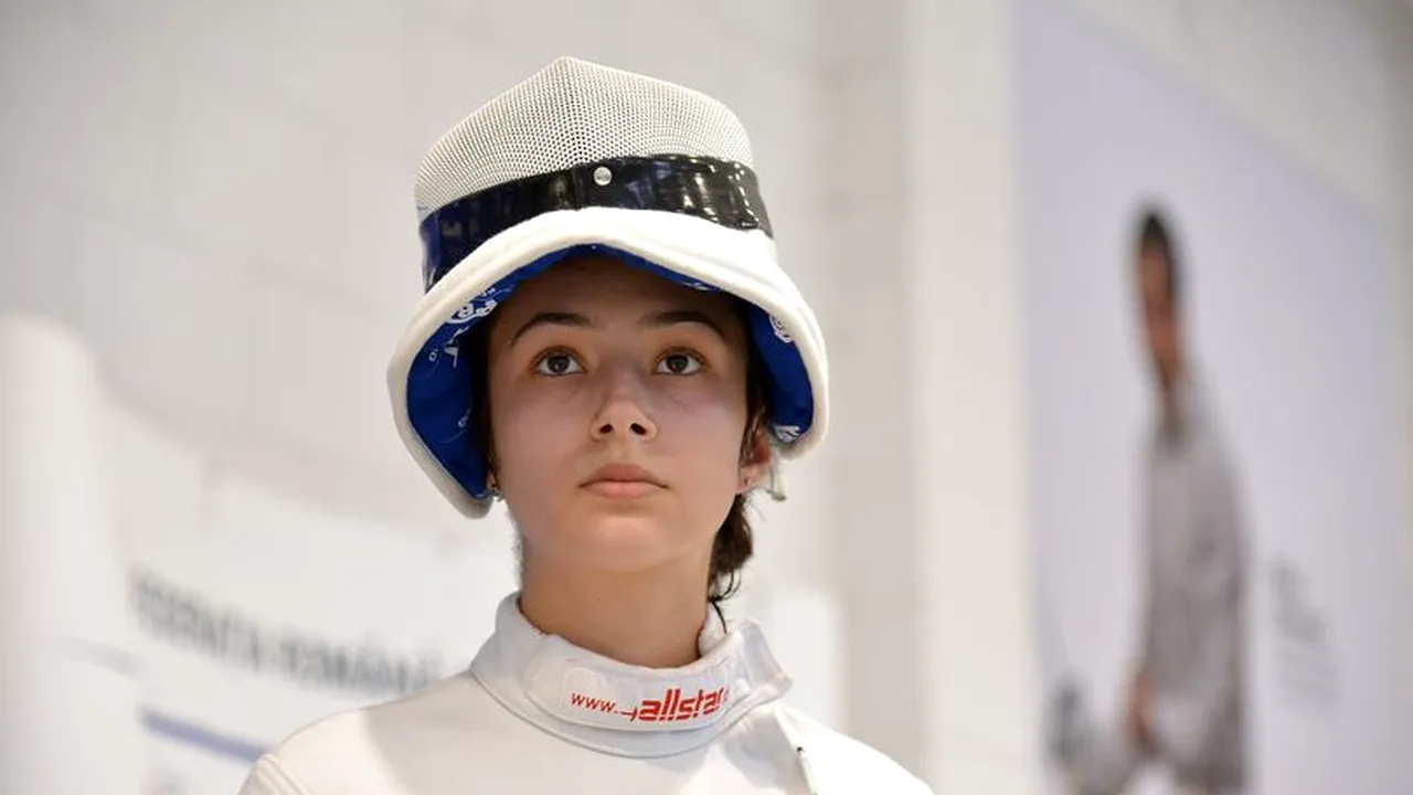 Emma Şonţ, medalie de bronz la spadă la Campionatele Europene din Antalya 