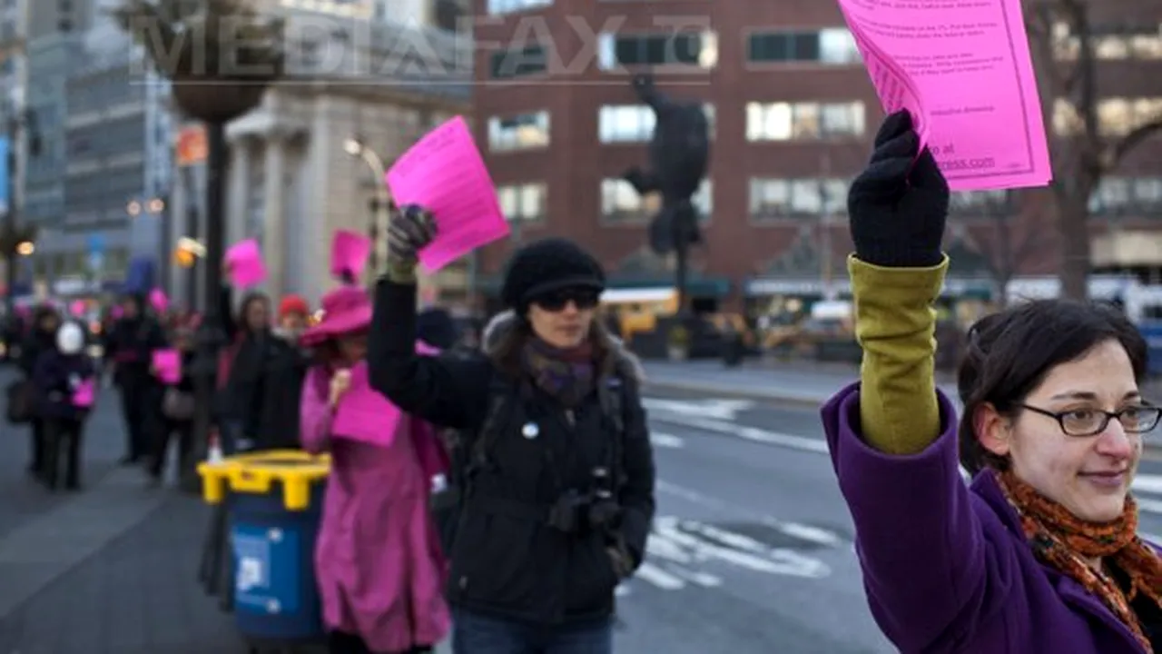 Proteste la New York: Aproximativ 5.000 de oameni au format un 