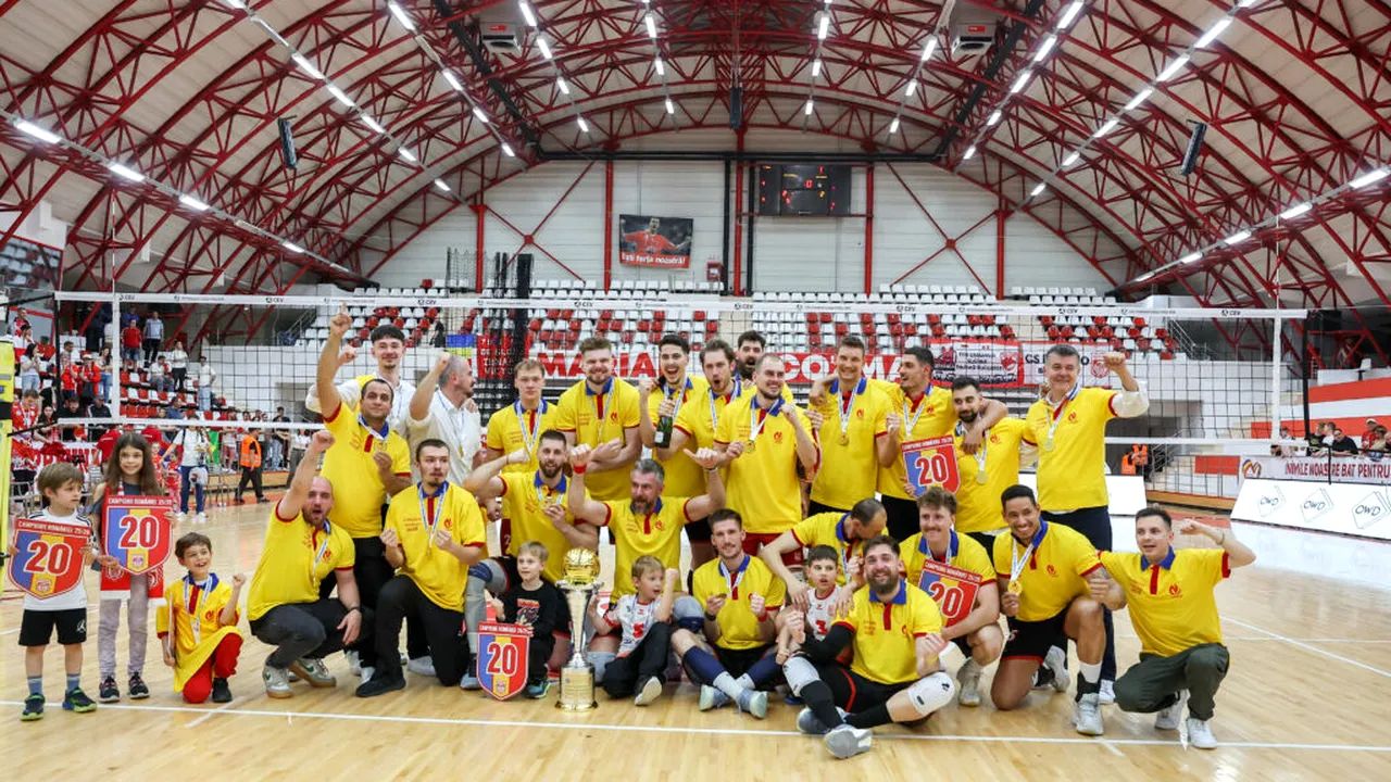 Dinamo București, în grupă cu campioana Europei în Liga Campionilor la volei masculin