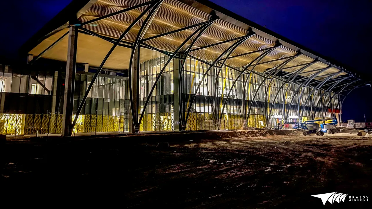 Realizare în 2023: Singurul aeroport construit în ultimii 50 de ani a fost deschis la Braşov