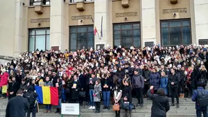 Protest mut al studenţilor de la Drept faţă de modificările aduse legislaţiei penale 