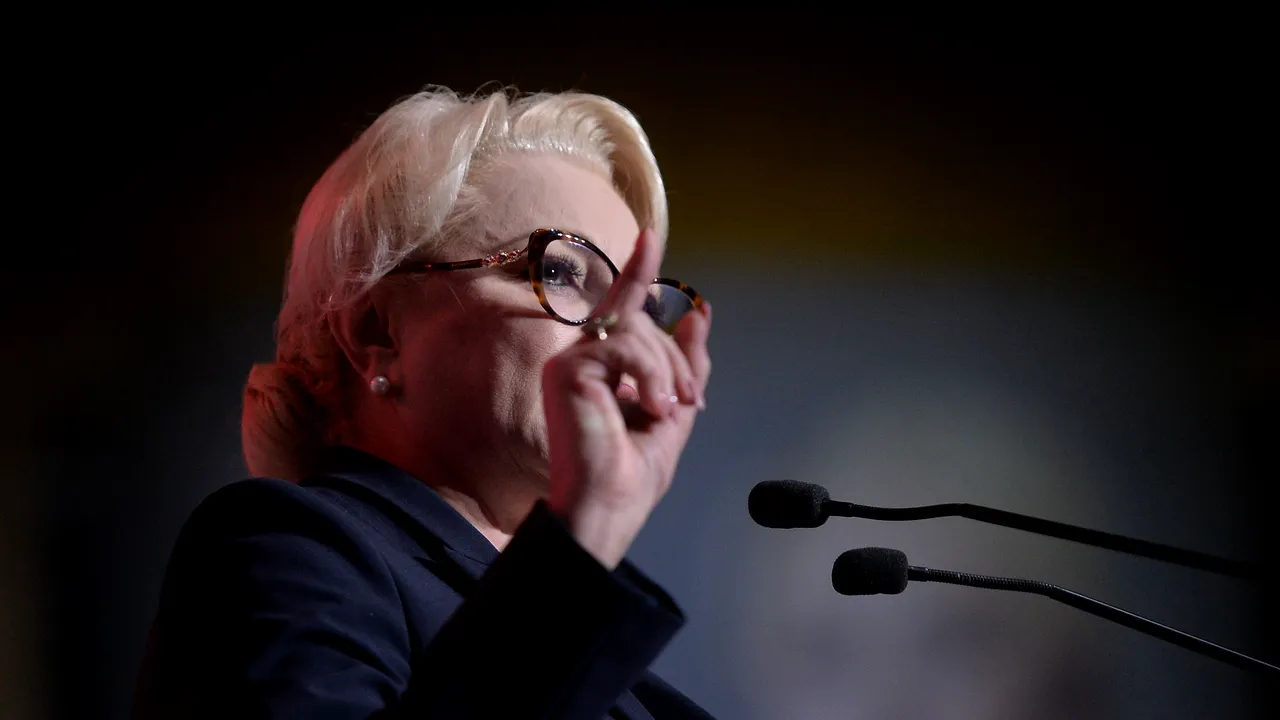 Deputat PNL, despre Viorica Dăncilă: Disperată să nu se facă de ruşine la vot, face experimente electorale