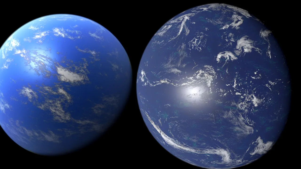 Descoperire inedită a cercetătorilor NASA: două planete sunt probabil alcătuite din apă