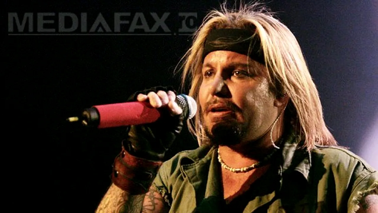 Vince Neil, solistul trupei Mötley Crüe, condamnat la două săptămâni de închisoare
