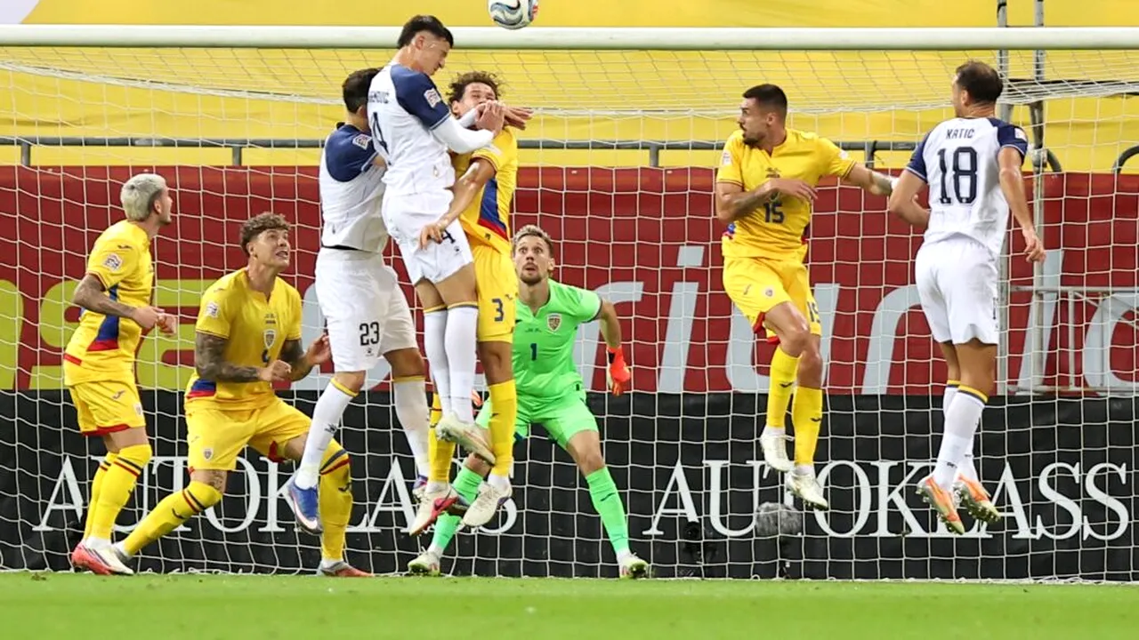 Bosnia ne-a demolat! România pierde cu 2-4 pe Arena Națională, într-un meci fără fani și fără soluții