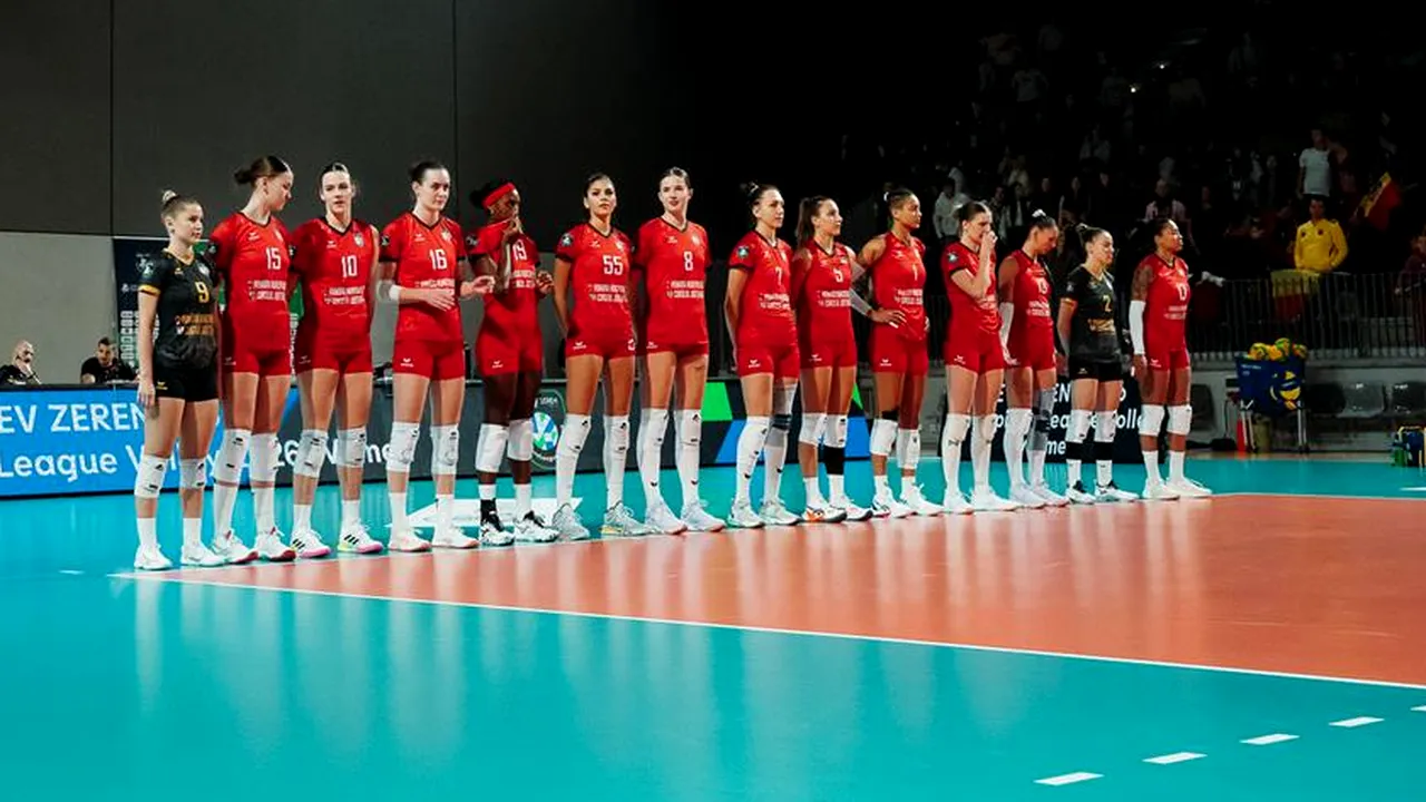 Volei Alba Blaj joacă la Volero Le Cannet, în duelul pentru locul 3 din grupă în Champions League
