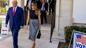 Donald Trump a votat în Florida. Candidatul s-a adresat jurnaliştilor aflaţi în interiorul secţiei