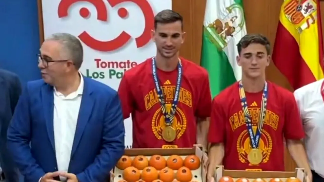 84,5 kilograme de roșii pentru Fabian Ruiz, după triumful Spaniei la Cupa Mondială