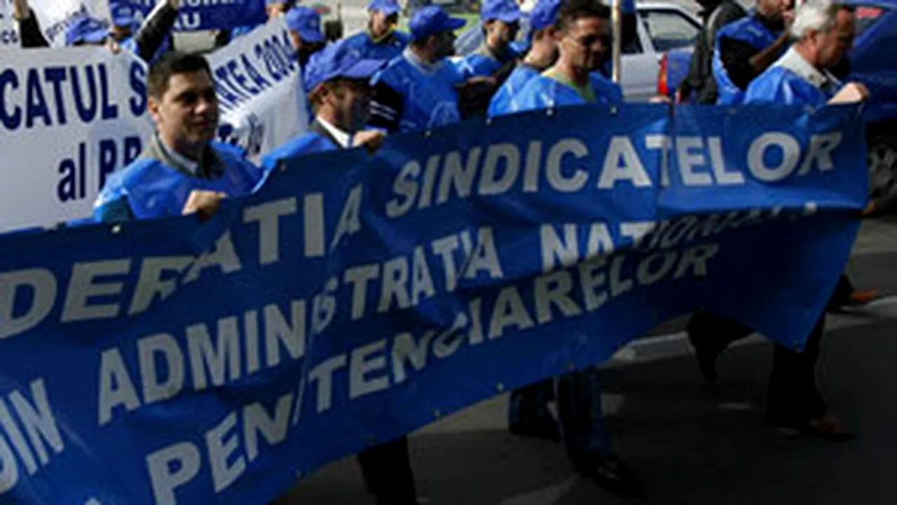Over 1,000 Prison Sys Employees Picket Romanian Justice Ministry