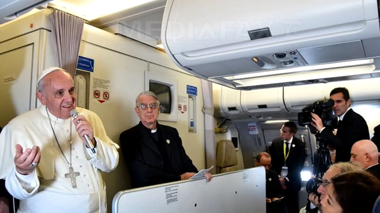 Papa Francisc a pledat pentru 