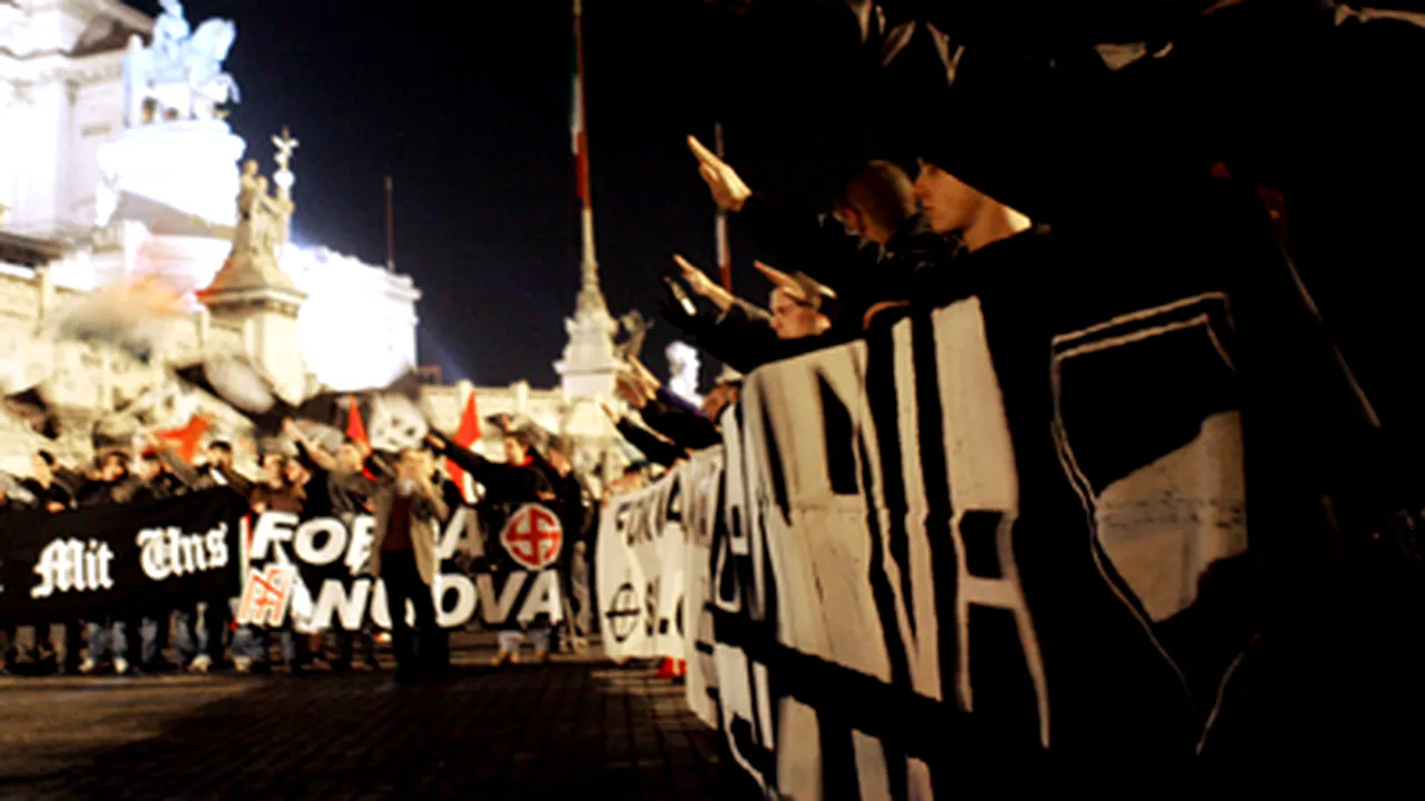 Forza Nuova protestează, în Italia, împotriva imigranţilor infractori