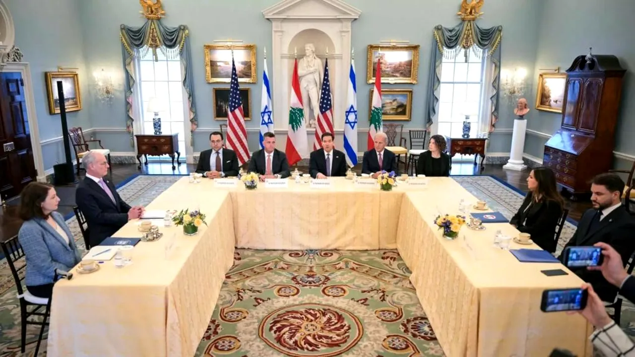 Libanul și Israelul discută la Washington prelungirea armistițiului cu Hezbollah