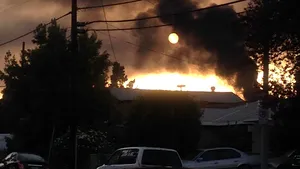 VIDEO FOTO Incendiu de amploare, în urma unei explozii la o centrală electrică din SUA