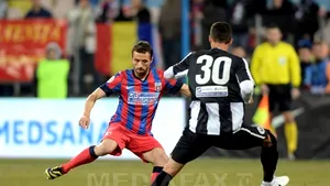 Steaua - Universitatea Cluj, scor 2-0, într-un meci restanţă din Liga I