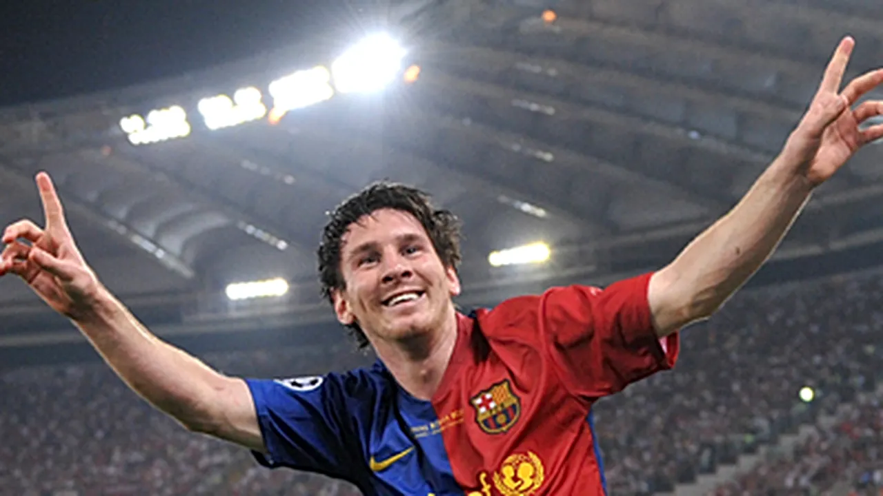 Lionel Messi, golgheterul Ligii Campionilor