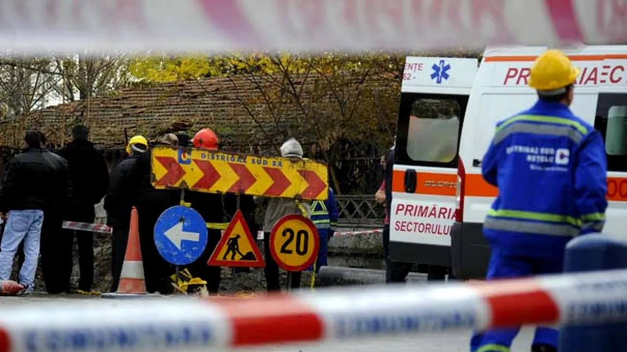Un mort şi patru răniţi, după ce o ţeavă de gaz s-a spart -VIDEO şi GALERIE FOTO