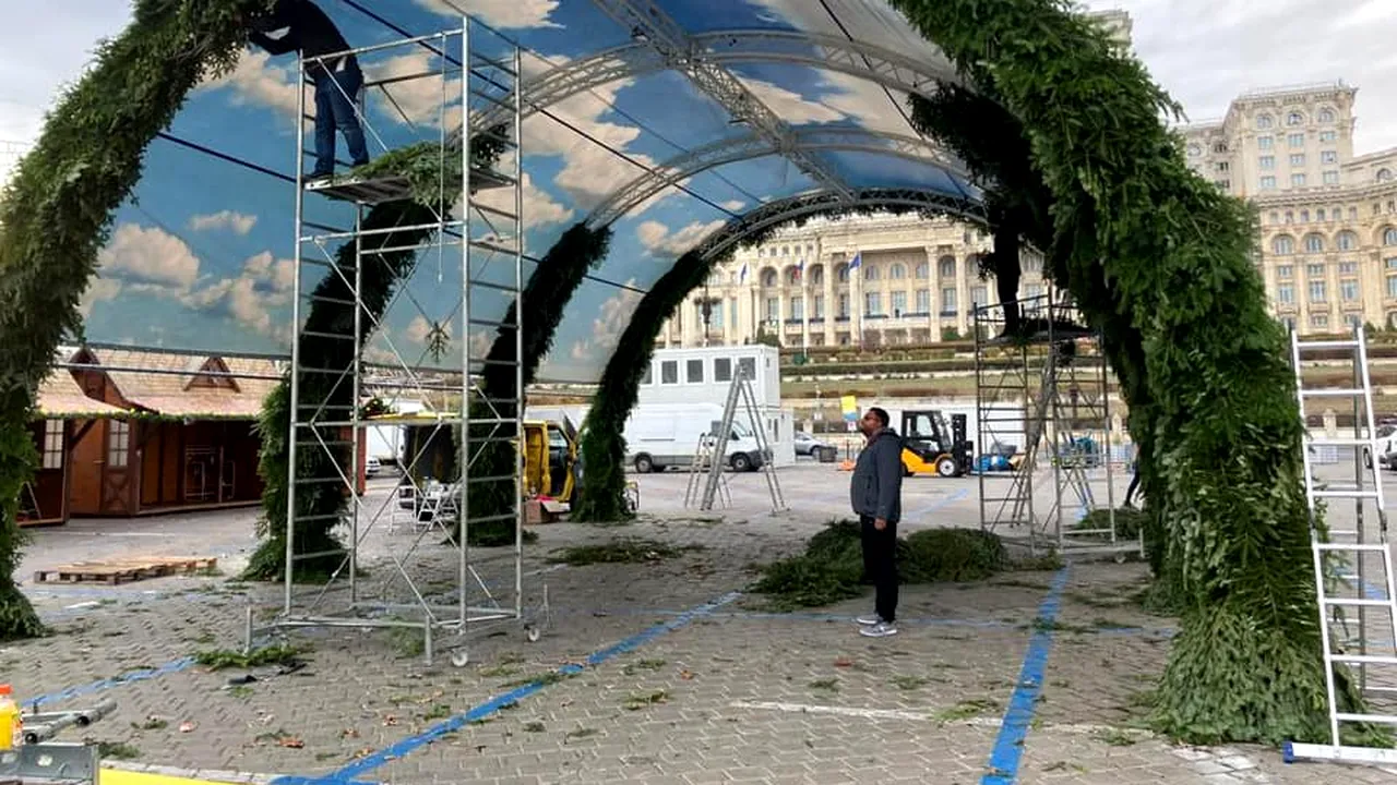 Târgul de Crăciun Bucureşti se deschide duminică