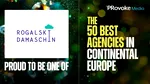 Rogalski Damaschin în topul PRovoke Media al celor mai bune  50 de agenții din Europa Continentală