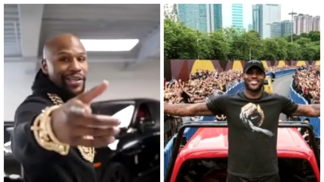 Sportivi de milioane, cu pasiuni de lux. Ce „comori” se află în garajul lui Mayweather sau LeBron 