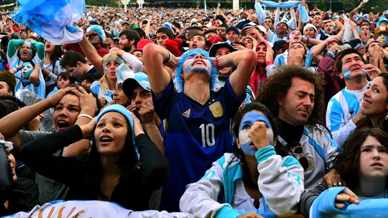 Argentina plânge şi îşi aplaudă vicecampionii mondiali
