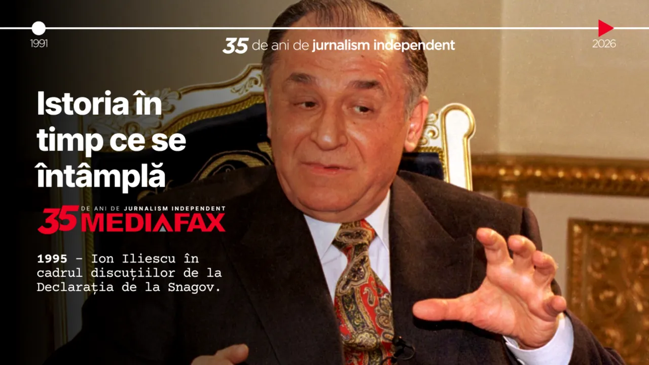 MEDIAFAX 35. 1995 - România își asumă drumul european. Este semnată declarația de la Snagov și este depusă oficial cererea de aderare la UE