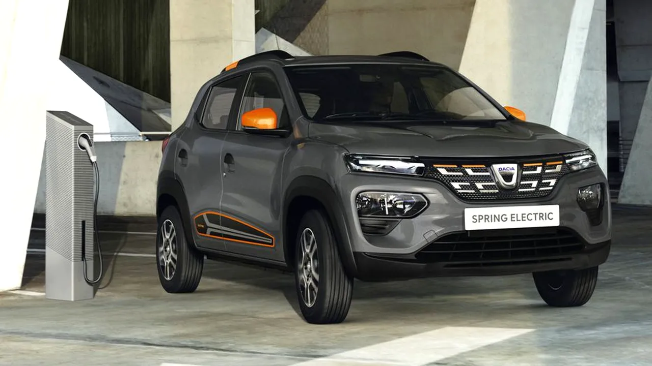 GALERIE FOTO Renault a lansat Dacia Spring. Toate detaliile despre primul automobil electric sub brand românesc