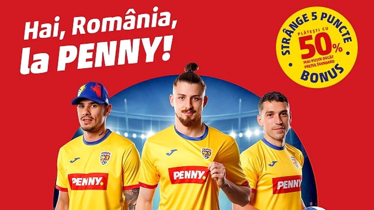 PENNY este pregătit cu echipamente şi accesorii pentru suporterii adevăraţi
