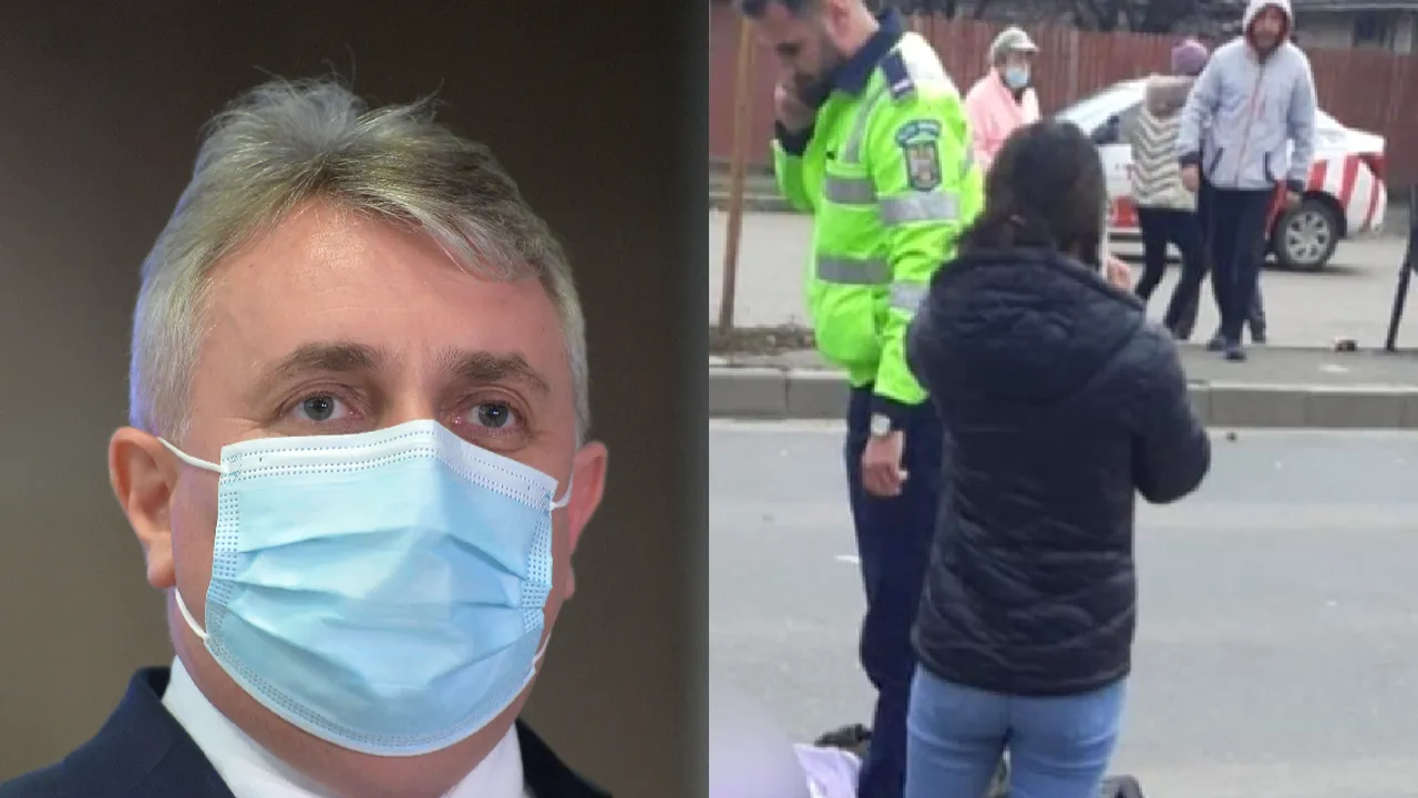 Bode, şocat de imaginile în care poliţistul verifică cu piciorul dacă fetiţa accidentată trăieşte: 