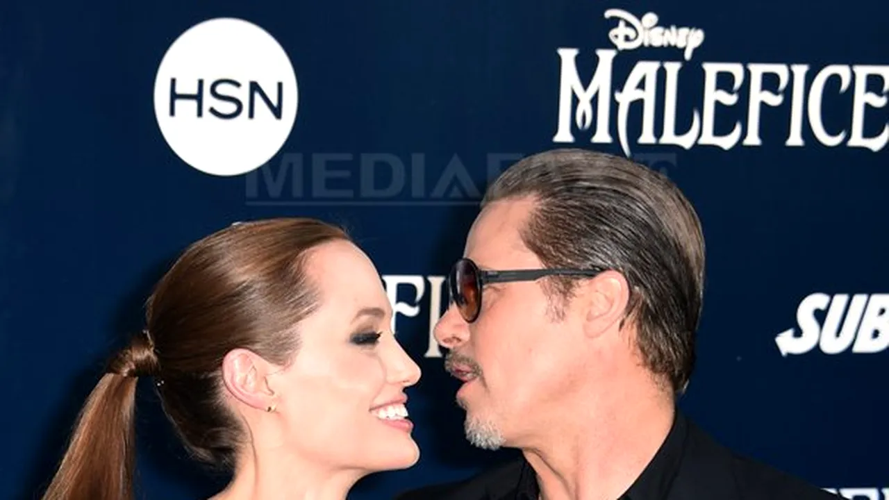 Primele fotografii cu Angelina Jolie în rochie de mireasă - FOTO