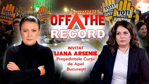 OFF The Record. Șefa Curții de Apel București vorbește despre o „campanie de decredibilizare” a judecătorilor / Arsenie afirmă că legile justiției nu trebuie modificate
