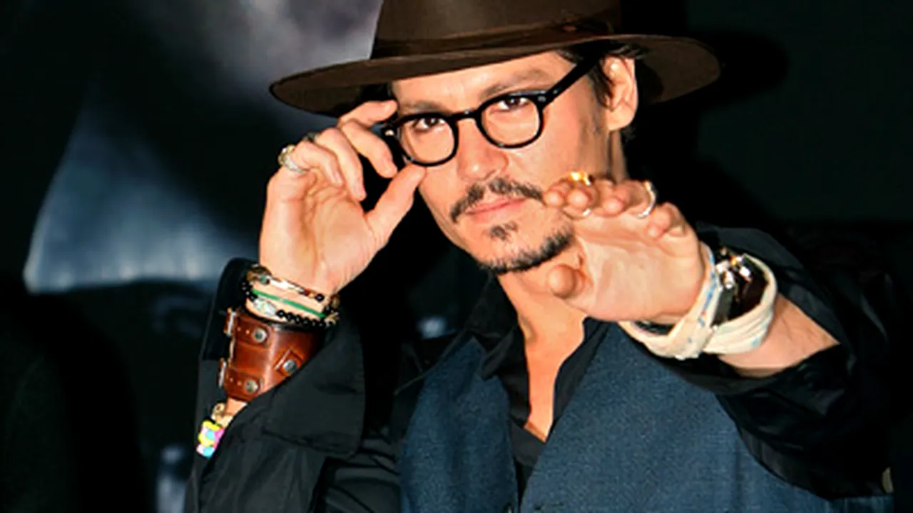 Johnny Depp speră să devină un bătrân cu burtă