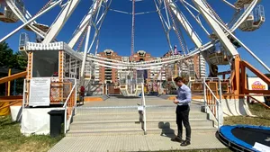 ANPC a închis parcul de distracții din Bacău: piesă metalică desprinsă în timpul funcționării unui carusel