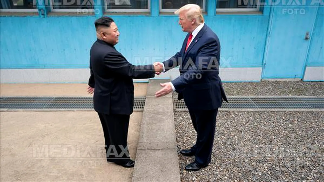 Donald Trump își dorește o nouă întâlnire cu Kim Jong Un