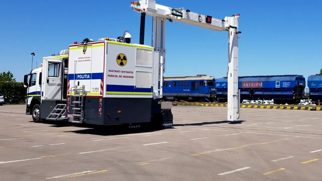 IGPR are un nou sistem modern de scanare a vehiculelor şi containerelor