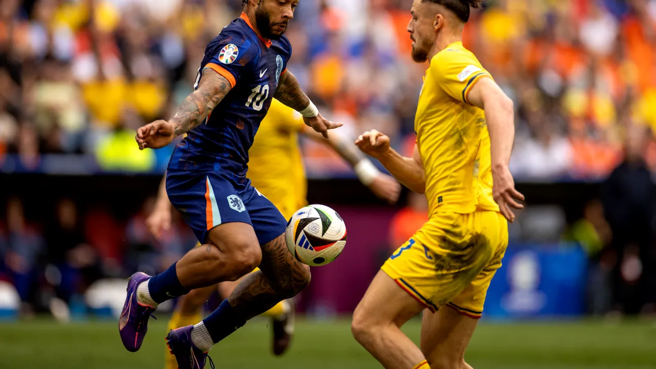 EURO 2024: ROMÂNIA - OLANDA 0-3, în optimile de finală. Tricolorii, eliminaţi: au început în forţă, dar batavii au pus stăpâne pe joc şi au marcat / În tribune, mareea galbenă a dominat vizual şi sonor / Echipa şi-a atins limitele sportive, dar rămânem cu dăruirea care i-a reconectat pe fani cu naţionala
