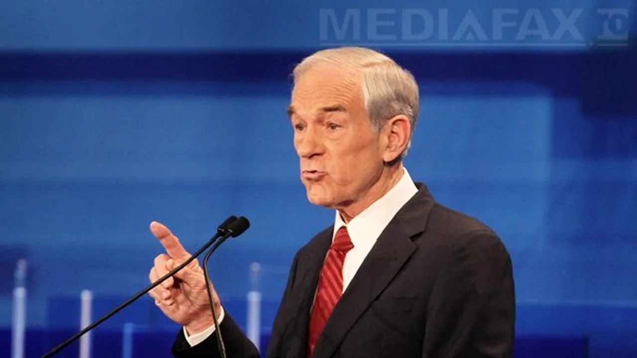 Candidatul republican american Ron Paul este acuzat că doreşte dispariţia statului Israel