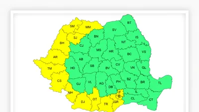 METEO Weekend cu extreme meteo: caniculă, nopți tropicale și furtuni, avertizează ANM
