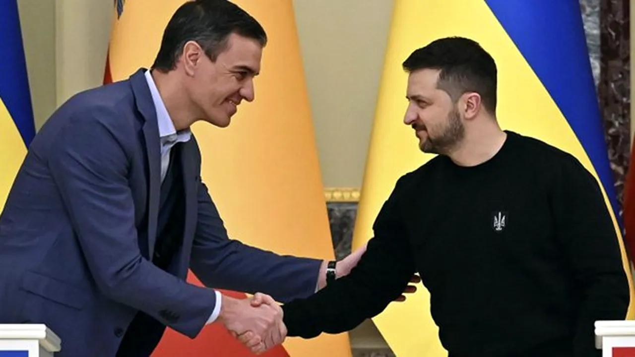 Premierul Spaniei vizitează Ucraina pentru a-l susţine pe Zelenski