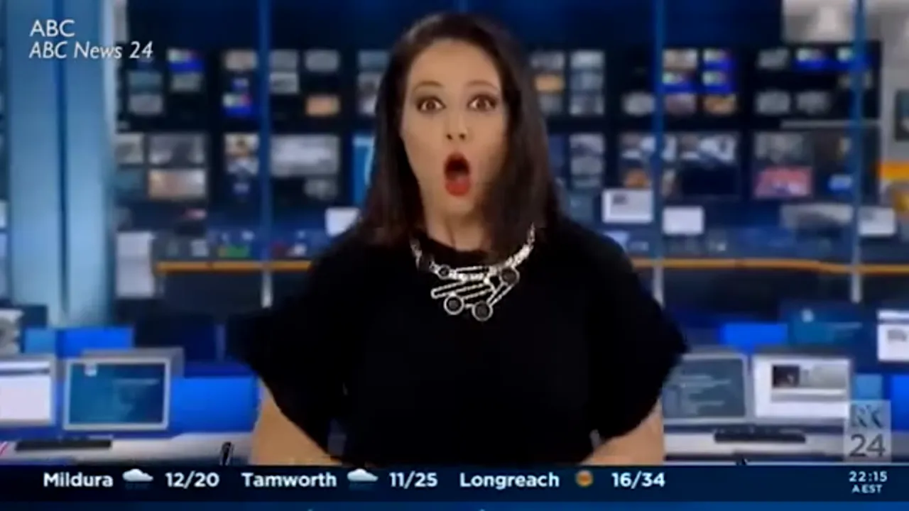 Prezentatoarea TV care a gafat în direct, scoasă din segmentul LIVE al postului de televiziune. Alţi prezentatori şi-au postat gafele online ca să o susţină