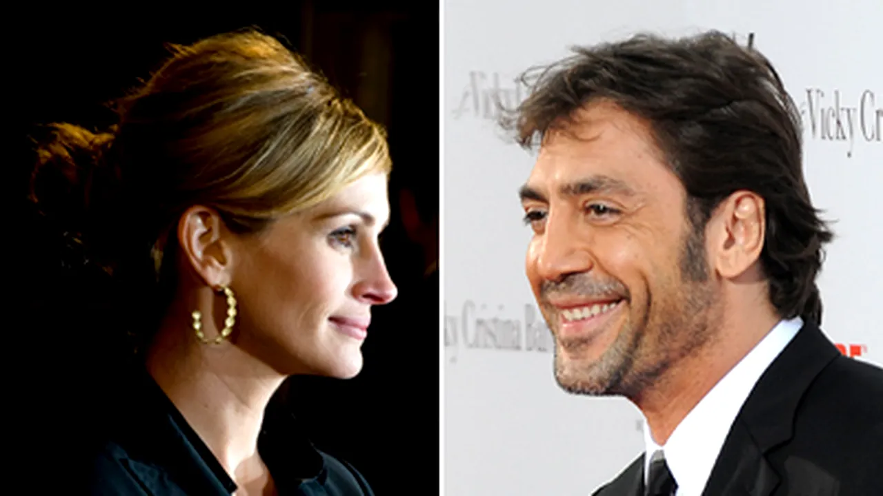 Julia Roberts şi Javier Bardem, într-un film produs de Brad Pitt
